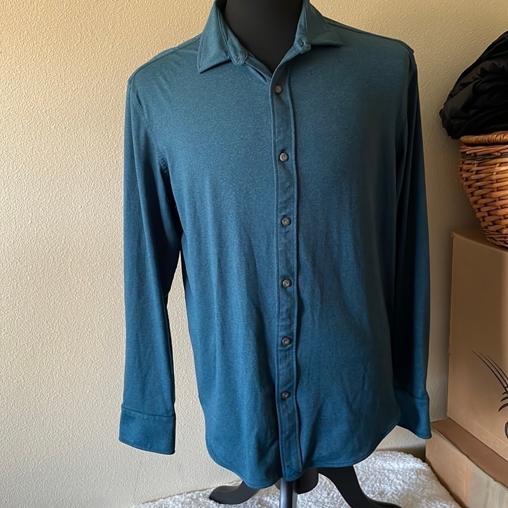UNTUCKIT Long Sleeve Shirt Size Large